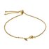 Disney Beauty and the Beast 9ct Gold Plated Silver Bracelet