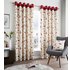 Fusion Beechwood Lined Curtains - 168x229cm - Red