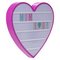 Pretty Pink Light Up Heart Message Board