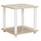 Argos Home New Verona Side Table - Light Wood Effect