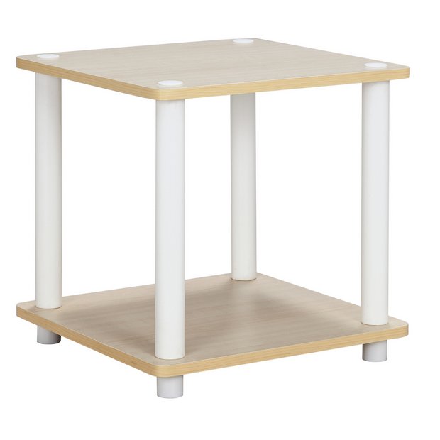 Mirrored side table deals argos