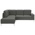 Argos Home Hale Left Corner Fabric Sofa - Charcoal