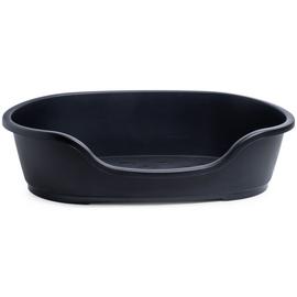 Petface Black Plastic Dog Bed
