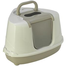 Petface Corner Litter Tray with Hood