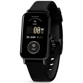 Reflex Active Nexus Black Silicone Strap Smart Calling Watch