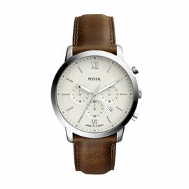 Fossil Neutra Chronograph Brown Leather Strap Watch