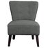 Argos Home Delilah Fabric Cocktail Chair - Charcoal