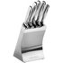 Morphy Richards Accents 5 Piece Knife Block-Stainless Steel
