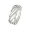 Revere Sterling Silver Cubic Zirconia Wave Ring