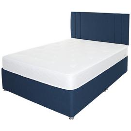 Airsprung Henlow Blue 1200 Pkt Divan & Headboard - Kingsize