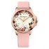 Juicy Couture Ladies' Jetsetter Floral Dial Pink Strap Watch