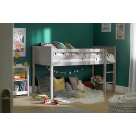 Argos Home Brooklyn Grey Mid Sleeper Bed Frame