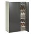 Argos Home Cologne Mirror Shoe Storage Cabinet - Grey Gloss