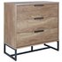 Argos Home Nomad 3 Drawer Chest - Oak Effect