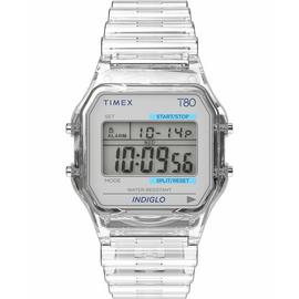 Timex T80 Translucent Strap Digital Dial Watch