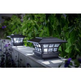 Habitat Set of 2 Solar Post Lights