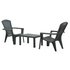 Argos Home Baltimore 2 Seater Resin Bistro Set - Graphite