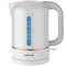 Cookworks Horizon Stripe Kettle - White