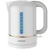 Cookworks Horizon Stripe Kettle - White