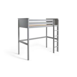 Habitat Brooklyn High Sleeper Bed Frame - Grey
