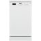 Bush BFSLNB9W Slimline Dishwasher - White