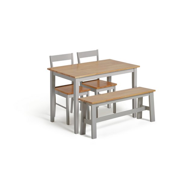 Argos grey dining discount table and chairs