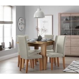 Argos Home Miami Extending Rectangular Dining Table & Chairs