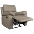 Argos Home Toby Faux Leather Manual Recliner ChairGrey