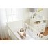 BreathableBaby 2 Sided Cot LinerTwinkle Grey 