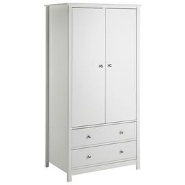 Argos Home Brooklyn 2 Door 2 Drawer Wardrobe - White