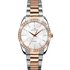 Accurist Ladies Two Tone Rose Gold Plated Stone Set Watch