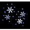 Argos Home Indoor and Outdoor Snowflake Projector - White