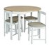 Argos Home Alena Solid Wood Table & 4 Two Tone Chairs