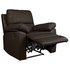 Argos Home Toby Faux Leather Manual Recline Chair Chocolate