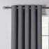 Argos Home Blackout Eyelet Curtains - Flint Grey