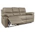 Argos Home Toby 3 Seater Faux Leather Recliner SofaGrey