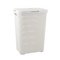 Curver 40 Litre Rattan Hamper - Vintage White