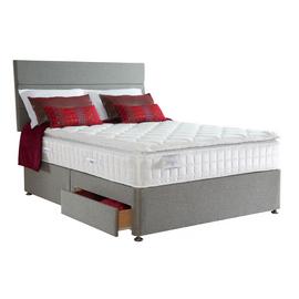 Sealy Posturepedic 1400 Pocket Latex 2 Drawer Kingsize Divan