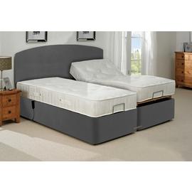 MiBed Berrington Adjustable Kingsize Bed Frame with Guard