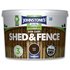 Johnstone's Shed & Fence Paint 9 Litre - Dark Oak