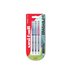 Uni-ball Signo TSI Erasable Pen 3 Pack - Assorted