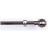 Argos Home Extendable Ribbed Curtain Pole ? Stainless Steel