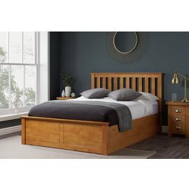 Birlea Phoenix Kingsize End Lift Ottoman Bed - Oak
