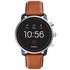 Fossil Explorist Gen 4 HR Smart Watch - Brown Leather