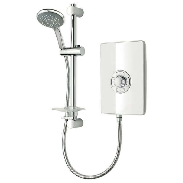 Buy Triton Collections II 9.5kW Electric Shower White Gloss at Argos