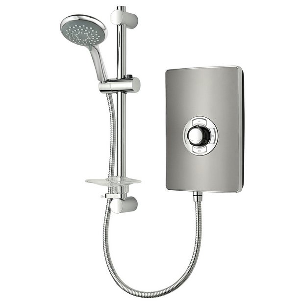 Buy Triton Collection II 9.5kW Electric Shower Gun Metal Effect at