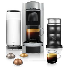 Nespresso by Magimix Vertuo Plus Pod Coffee Machine - Silver