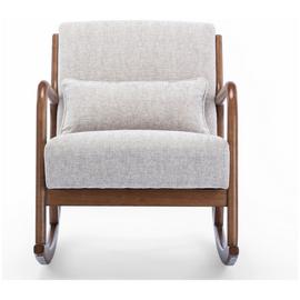 Kyoto Leah Fabric Rock Chair - Natural