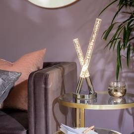 Argos Home Bubble Table Lamp - Chrome