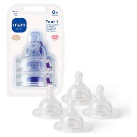 Mam Slow Flow Teats 4pack